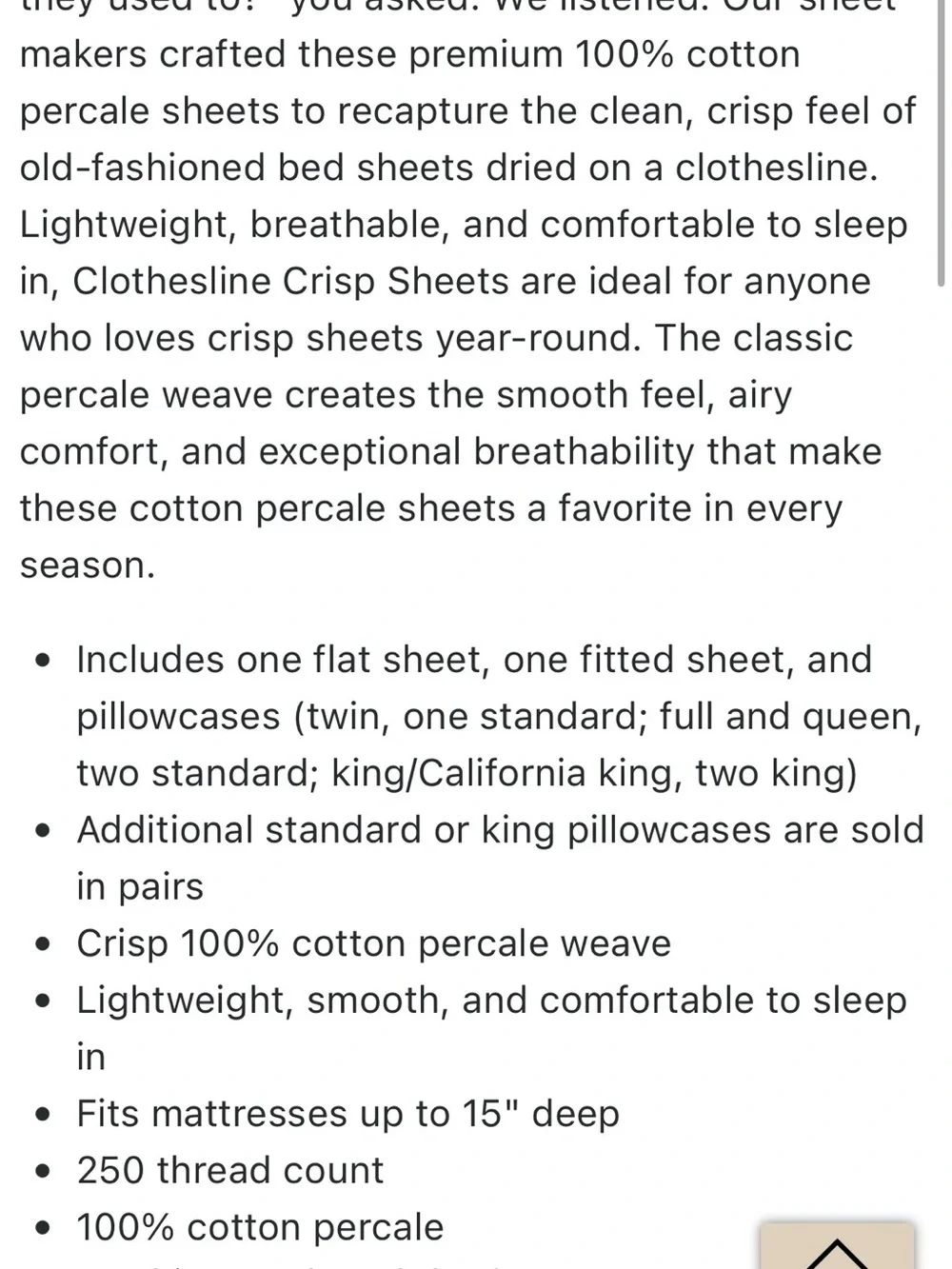Vermont Country Store Clothesline Crisp Sheet Set - Light Blue/Gray